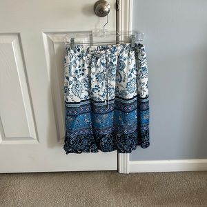 Loft knee length skirt